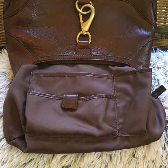 Beautiful Wilsons Smooth Brown Leather Bag πΈ - Picture 6 of 8